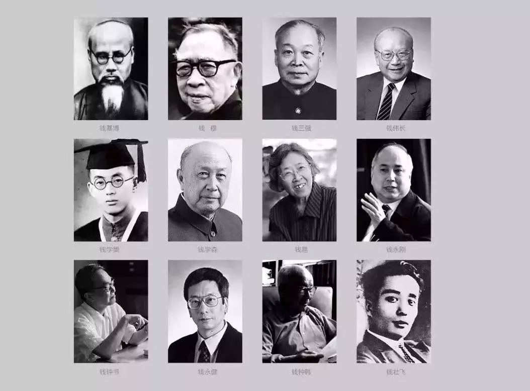 名人辈出的钱家