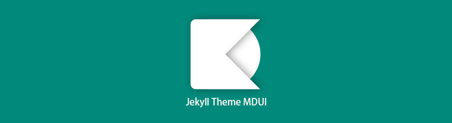 Jekyll-Theme-MDUI