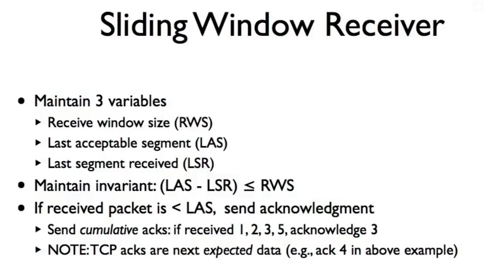 接收方的工作机制