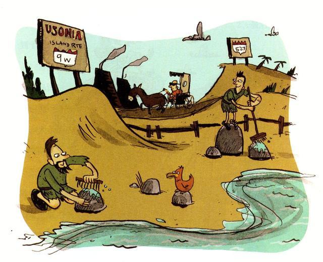 null 书中漫画插图