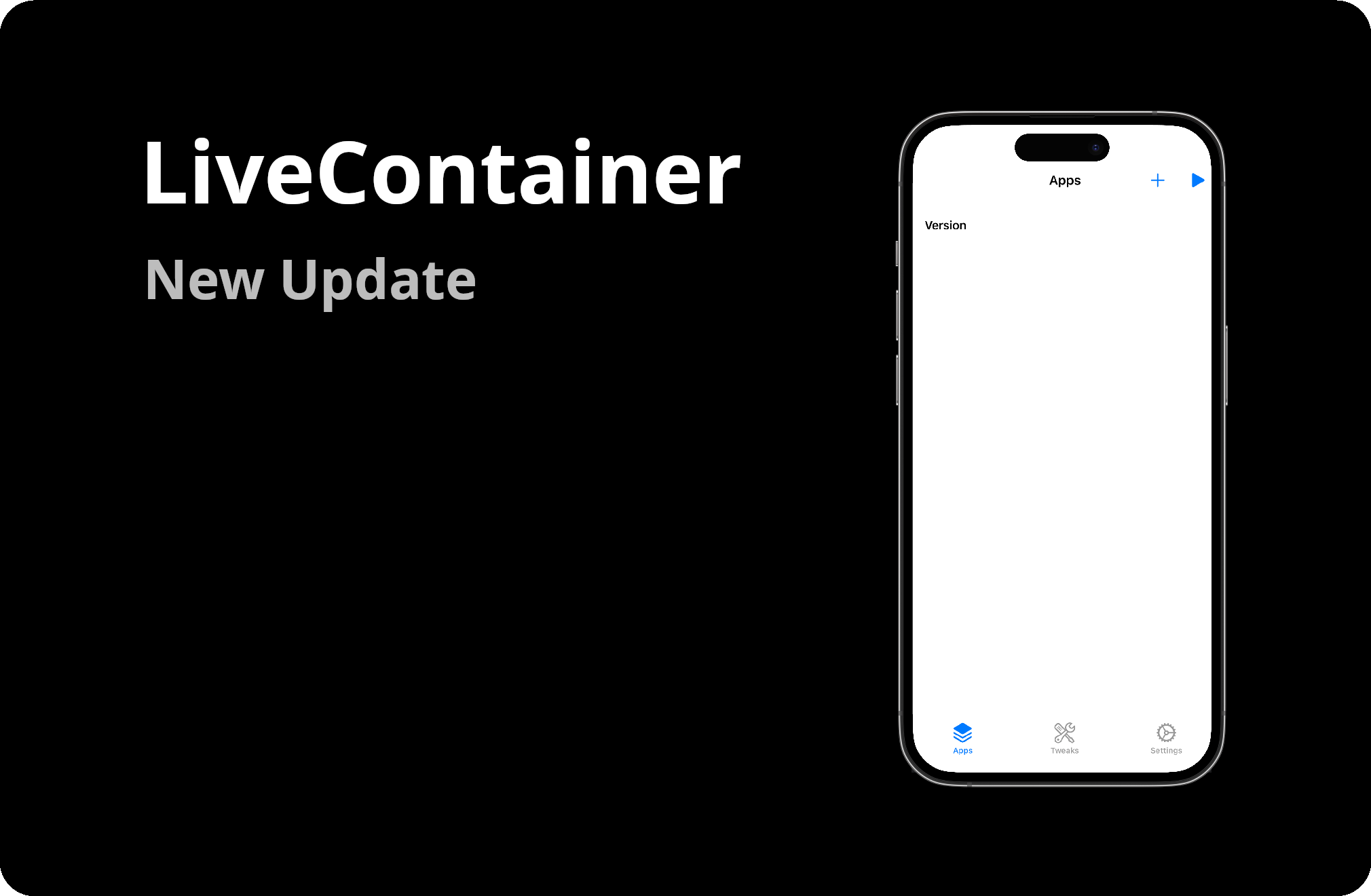 LiveContainer 主界面截图