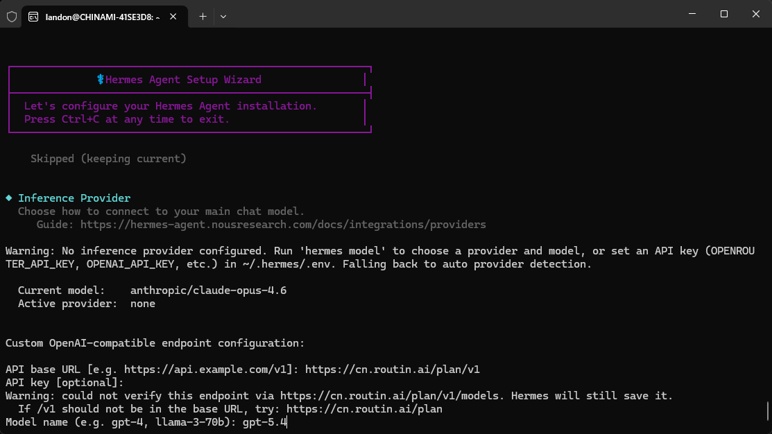 填写模型名称、上下文长度和显示名称