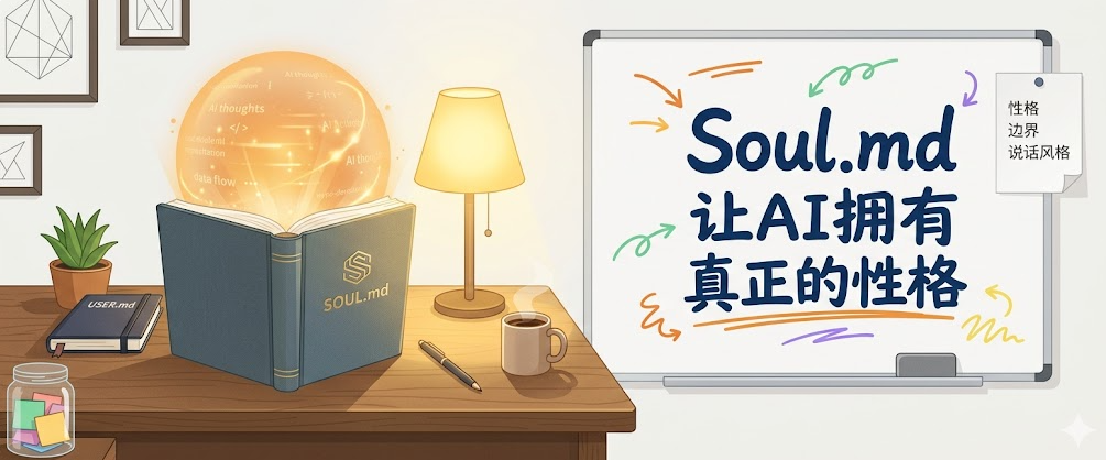 OpenClaw SOUL.md详解：让 AI 拥有真正的性格-一字节.OneByte