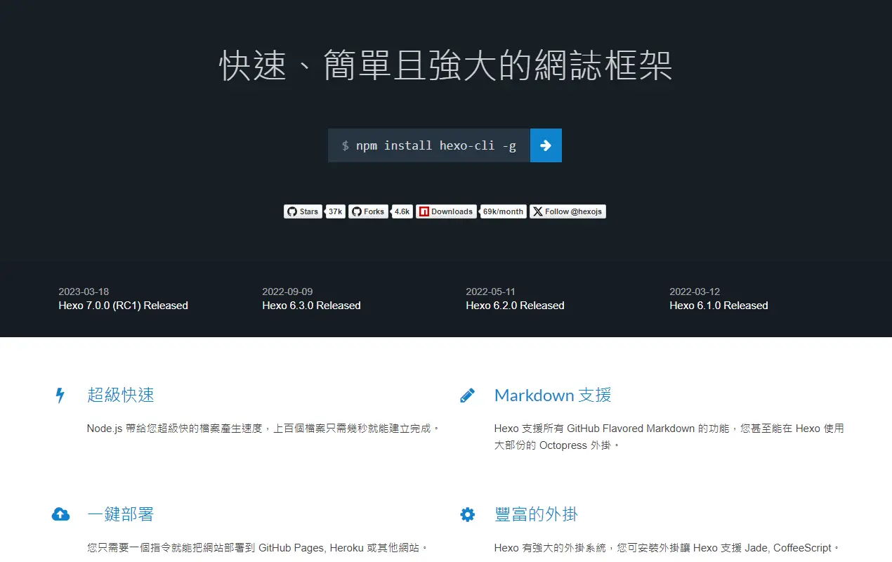 hexo官网