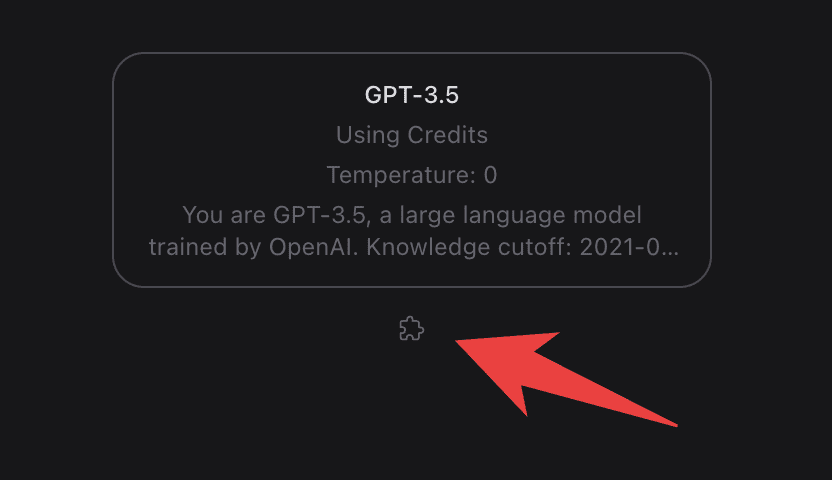 chat plugins button