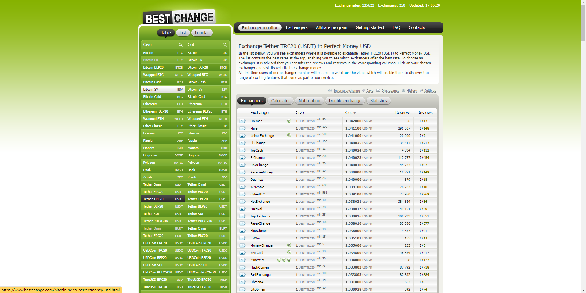 Buy and Sell Crypto and Fiat with BestChange.com – The Ultimate ...