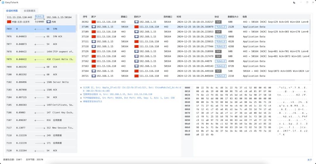 会话详情时序图