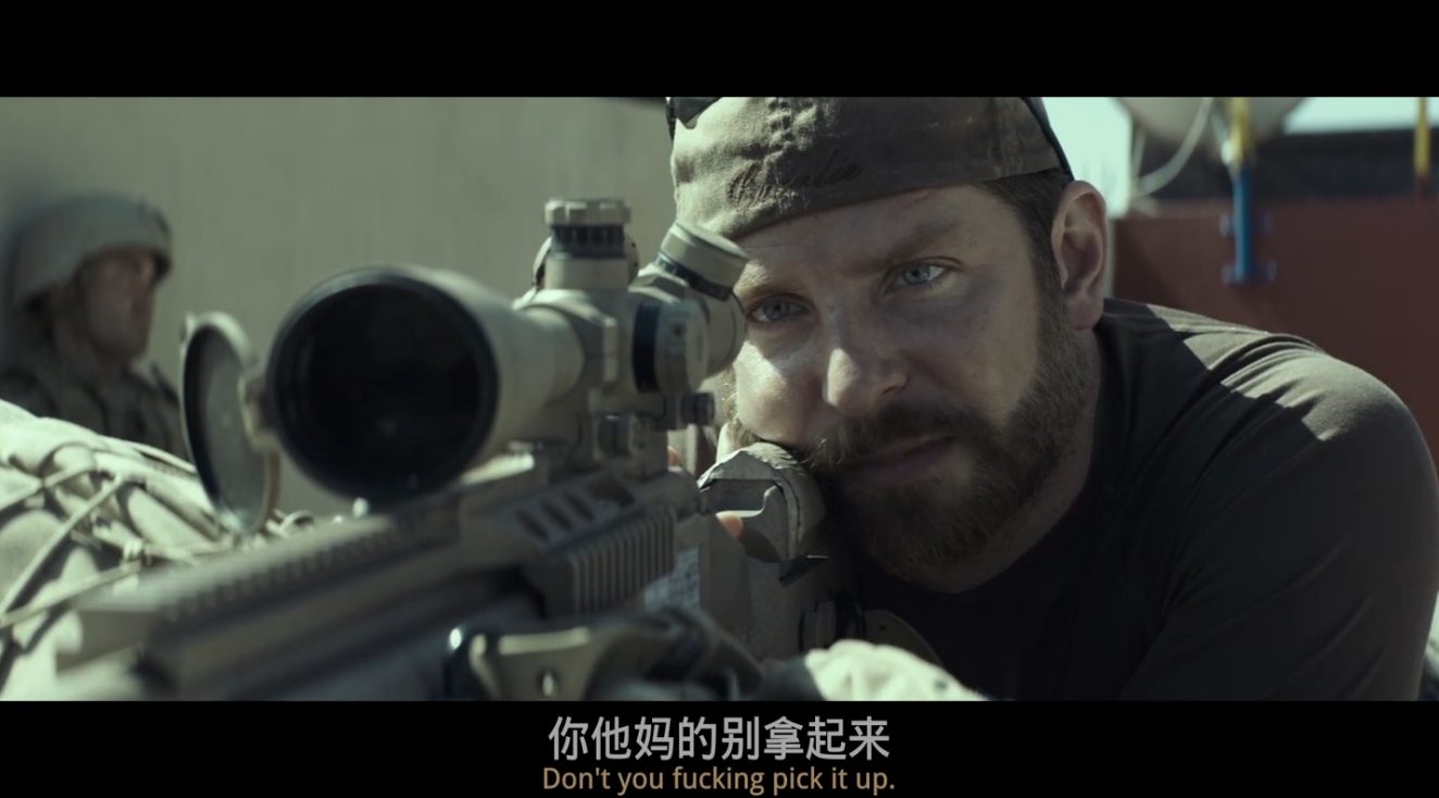 美国狙击手[中英特效字幕]American.Sniper.2014.BD1080P.X265.10Bit.AC3.DDP5.1.English&Mandarin.JKYY[6.4G][百度/夸克]-红影盘社区