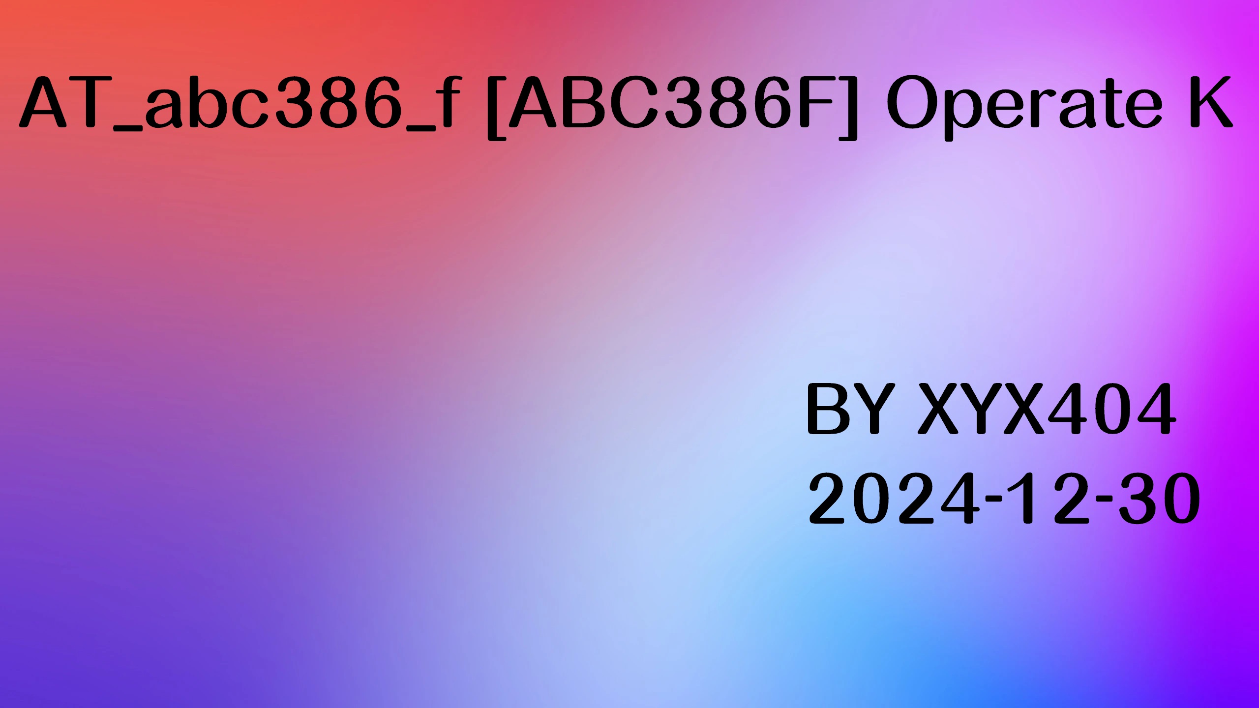 题解：AT_abc386_f [ABC386F] Operate K