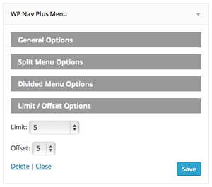 WP Nav Plus Active Widget